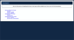 Desktop Screenshot of forum.kimsufi.co.uk