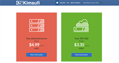 Desktop Screenshot of kimsufi.com